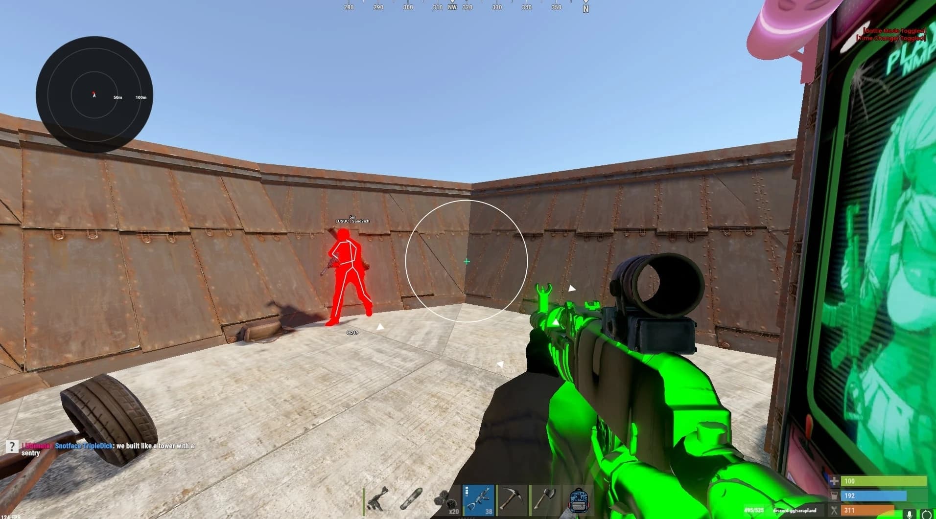 Disconnect Rust External