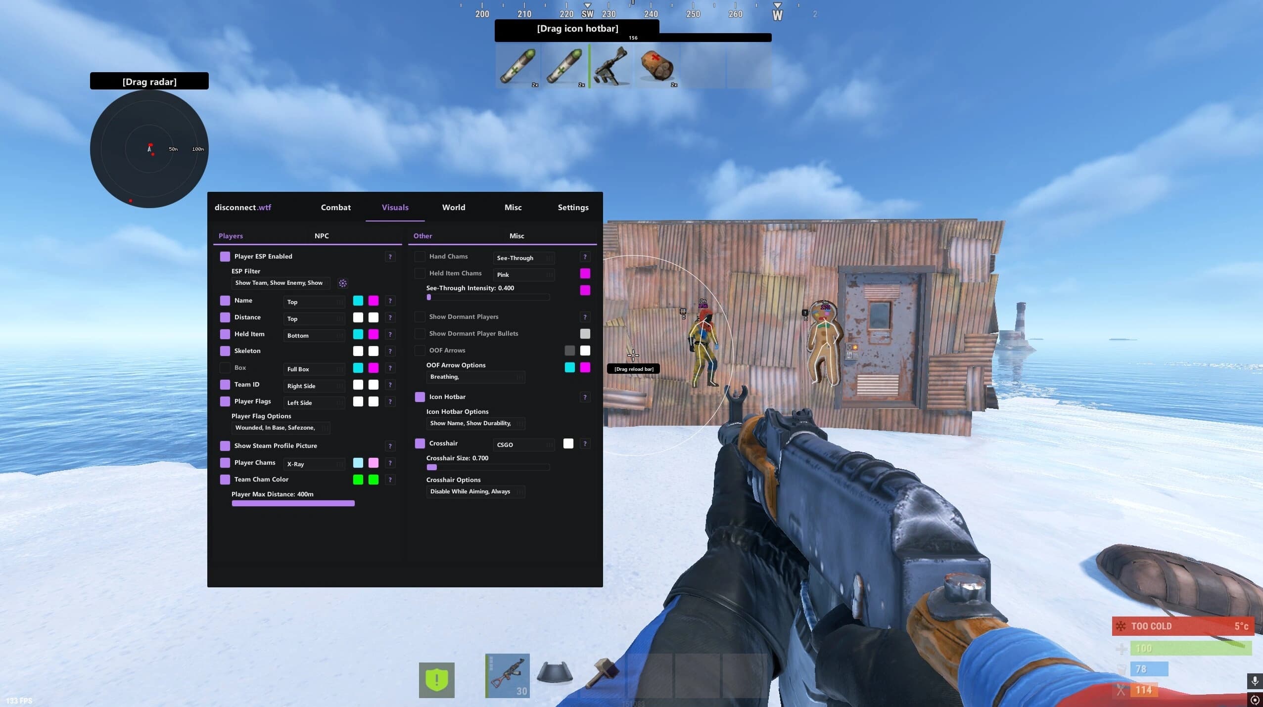 Disconnect Rust Internal preview 2