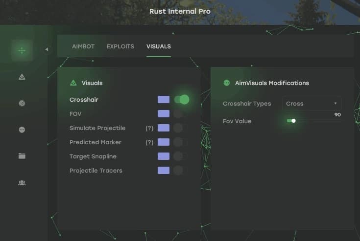 Matrix Rust Internal AIM menu