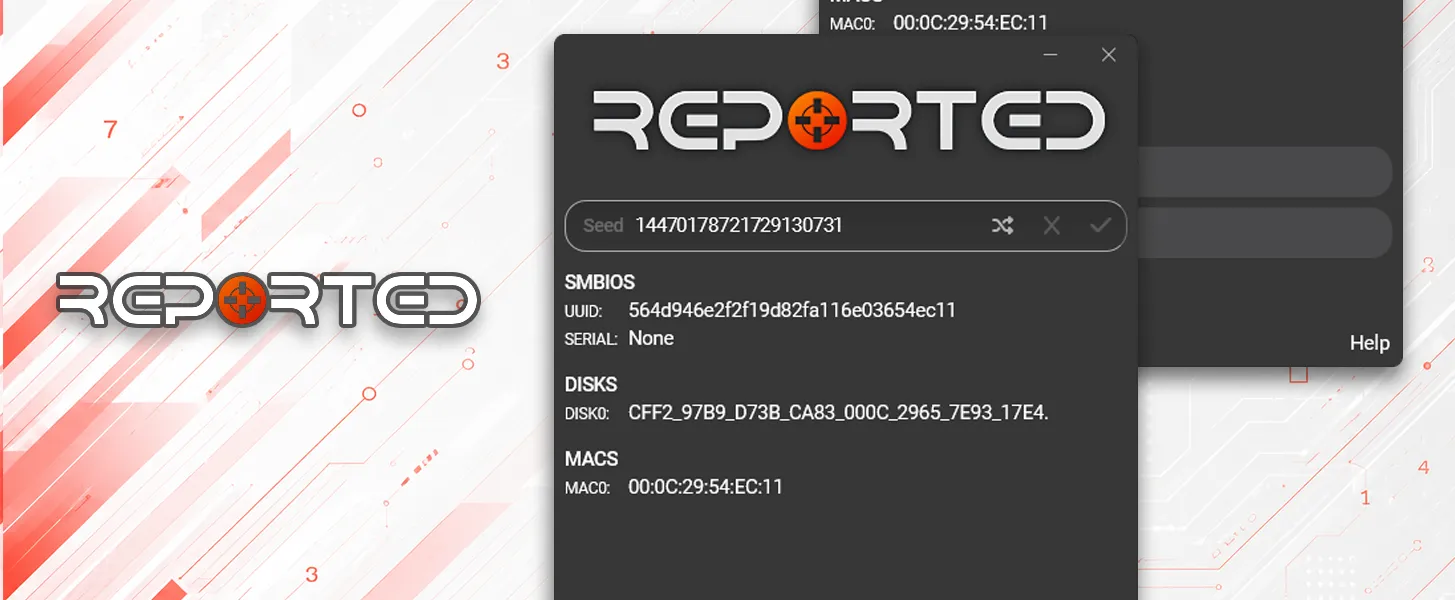 Reported.lol HWID Spoofer