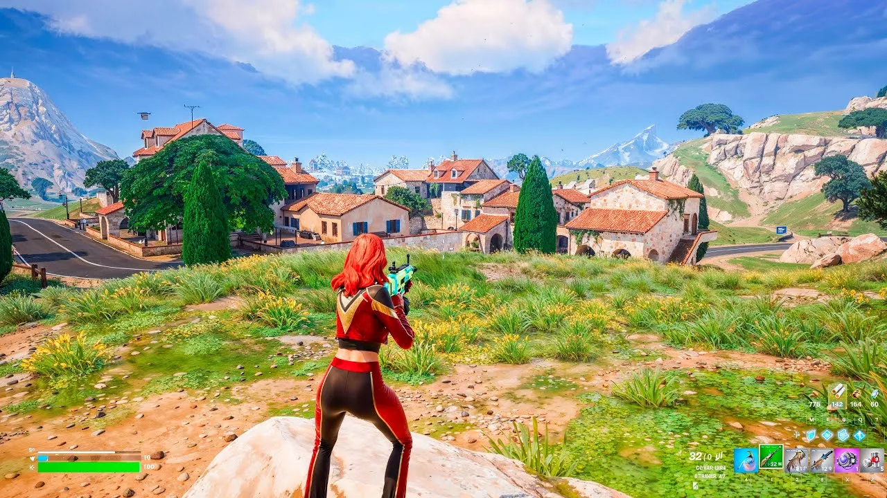 Exodus Fortnite Menu Showcase